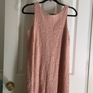 Pink Blush Maternity Dress